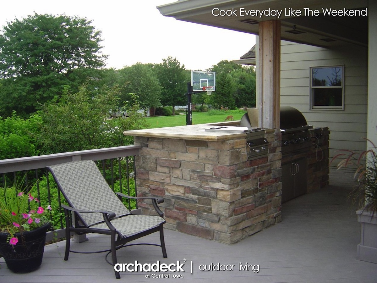 outdoor kitchen for outdoor living iowa